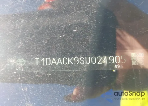 2025 Toyota Camry Le из США, поврежденный, VIN 4T1DAACK9SU024905